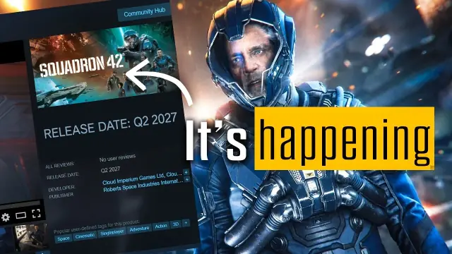 Squadron 42 Steam Wishlist: Release Window and Features
